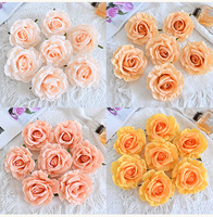 8cm Kunstmatige Keizerlijke Rozenboeket Bruiloftdecoratie China Geschenkdoos voor Autodecoratie Zijden Bloemen