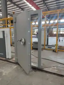 OEM / ODM bóveda puerta de seguridad de acero sólido personalizar puertas de bóveda de banco