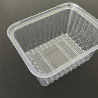 Plateau thermoformé pour germinés, emballage de plantes en blister, emballages jetables en plastique pour micro-légumes, fournis directement par l'usine