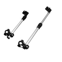 Support de parapluie réglable pour fauteuil roulant, déambulateur, vélo, poussette, fixation pour pare-soleil et parapluie de pluie, clip de connexion