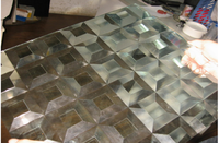 Machine de gravure sur verre CNC automatique, état neuf, avec moteur PLC et pompe pour usine de fabrication et construction