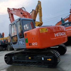 Excavatrice d'occasion Hitachi EX120-5 90 % neuve, efficacité moyenne à élevée, 12 tonnes, EX 120 EX120 120-5, bon état - Product Image 6