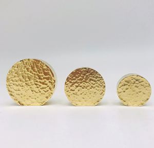 Modern Minimalist Brass Hammered Furniture Handles and <strong>Knobs</strong> for Bedroom Exterior Kitchen Wardrobe Cabinet Drawer Pulls - Product Image 3