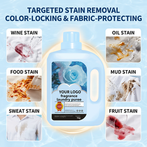 Lessive liquide enzymatique puissante détachante, parfum longue durée, protection des couleurs <span class=keywords><strong>anti</strong></span>-décoloration - Product Image 6