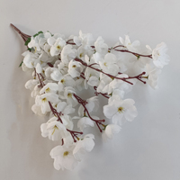 Produsen Cina Bunga Artifisial Berkualitas Buket Pengantin Bunga Baby Breath Artifisial Bunga Peach Blossom
