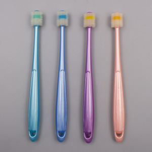Brosse à dents pour enfants YH360, manuelle, colorée, avec des nano-bristles pour un brossage propre - Product Image 1