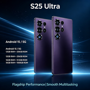 สมาร์ทโฟน S25 Ultra 5G กล้องหน้า 24MP โทรศัพท์มือถือ กล้องคู่ หน้าจอขนาดใหญ่ สำหรับการสื่อสารในชีวิตประจำวัน - Product Image 2