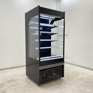 Vitrina Refrigerada con Cortina de Aire de Color Personalizado para Exhibición de Frutas Frescas en Tiendas de Jugos y Smoothies en el <span class=keywords><strong>Centro</strong></span> de la Ciudad - Product Image 2