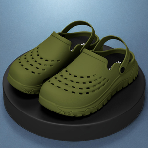 รองเท้าแตะสำหรับผู้ชาย ดีไซน์น้ำหนักเบา พื้นรองเท้าแบบยืดหยุ่น เหมาะสำหรับใส่ในเมืองและกิจกรรมกลางแจ้ง ใส่ได้ทุกวัน ไซส์ยุโรป 39-46 สวมใส่สบายแบบลำลอง - Product Image 6