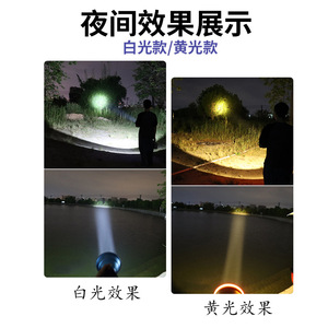 Linterna frontal LED de 12V con luz blanca, diadema ajustable, portátil, para pesca, minería y reparaciones. - Product Image 3