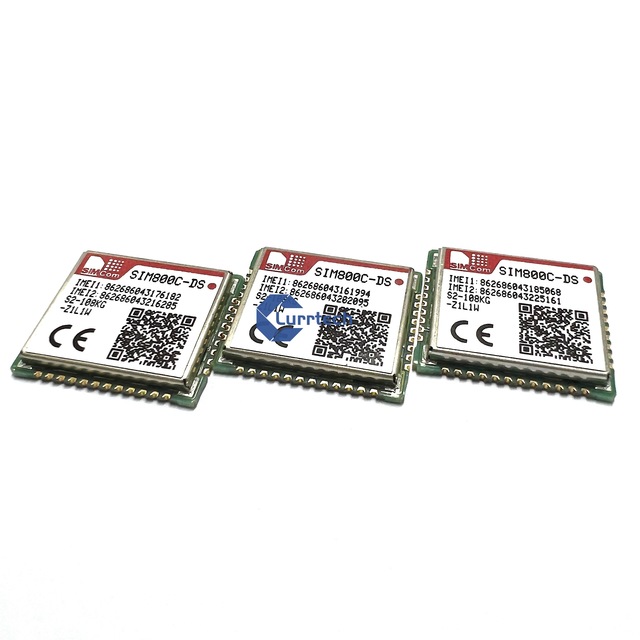 New and Original SIM800C-DS SIM800C Series Dual SIM Quad-band GSM GPRS Module Communication Module SMD Integrated Circuit IC