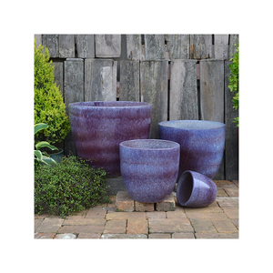 Ensemble <span class=keywords><strong>de</strong></span> pots à bonsaï en céramique, <span class=keywords><strong>pot</strong></span> <span class=keywords><strong>de</strong></span> fleurs émaillée pour décoration <span class=keywords><strong>de</strong></span> jardin, <span class=keywords><strong>pot</strong></span> <span class=keywords><strong>de</strong></span> fleurs en céramique - Product Image 1