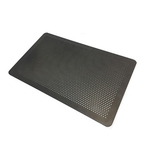 Bandeja de panadería de hoja perforada de malla de <span class=keywords><strong>precio</strong></span> de fábrica personalizado de aluminio de tamaño completo - Product Image 1