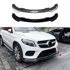 Mercedes-Benz GLE-Class W166 C292 2015-2018 AMG Spoiler avant en fibre de carbone, finition mate, style tuning - Product Image 1