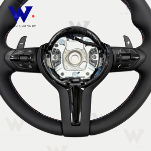 Volante Deportivo de Cuero Perforado para <span class=keywords><strong>BMW</strong></span> 320 <span class=keywords><strong>525</strong></span> F10 F30 E90 F70 E71 F31 F32 X5 X6 F01 F07 F20 F11 F22 F25 M3 M4 M5 - Product Image 4
