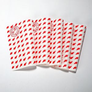 Recyclable Food Snacktrays Greaseproof Sandwich Wrapping <b>Paper</b> Custom White Black Kraft Greaseproof Tissue <b>Paper</b> for Popcorn - Product Image 6