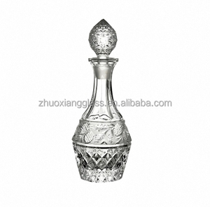 Chất lượng cao phong cách Châu Âu tùy chỉnh chai thủy tinh cho Whisky Gin Brandy <span class=keywords><strong>Vodka</strong></span> Tequila 700ml 750ml 1000ml - Product Image 4