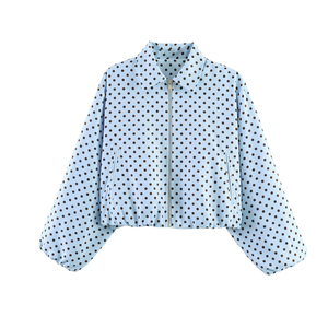 2026 New European &amp; American Women Fashion Casual Sports <strong>Half</strong>-Zip Polo Collar Waist-Shaping Long Sleeve Winter Top <strong>Jacket</strong> - Product Image 6