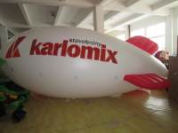 Ballon publicitaire gonflable en PVC, modèle dirigeable, à prix de gros, pour la publicité gonflable