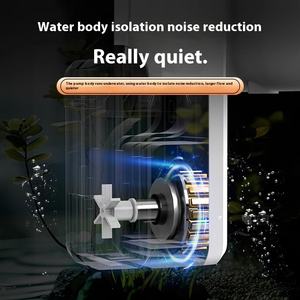 نظام شلال فاخر حديث 3 في 1 لصندوق سمك خارجي مركب على الحائط بلاستيكي 5 واط للبيع بالجملة - Product Image 3