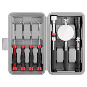 Juego de 7 piezas de varillas telescópicas de succión, espejo, sellador de <span class=keywords><strong>aceite</strong></span>, destornillador, kit de herramientas antideslizantes para reparación y mantenimiento automotriz - Product Image 5
