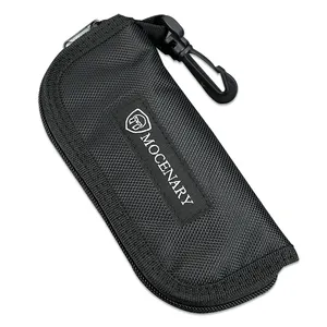 Factory Produced Custom Label Polyester Padded Knife Zipper Case