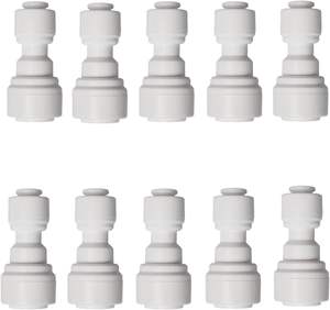 1/4 "3/8" सीधे संघ त्वरित फिटिंग कनेक्टर के आकार के समान सीधे एडाप्टर पुश-को आकार देने के लिए बराबर सीधे एडाप्टर पुश-को आकार दिया - Product Image 1