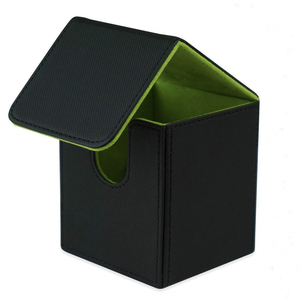 Caja de Cartas Profesional de PVC Personalizada para Juegos de Mesa y MTG con Diseño Flip - Product Image 1