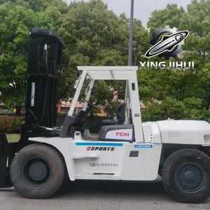 รถยก TCM FD100Z8 10 ตัน รถยกมือสองจากญี่ปุ่น 10 ตัน เครื่องยนต์ Isuzu 6BG1 รถยกใช้แล้ว รถยกใช้น้ำมันเชื้อเพลิง 4000 มม. 10000 กก. - Product Image 5