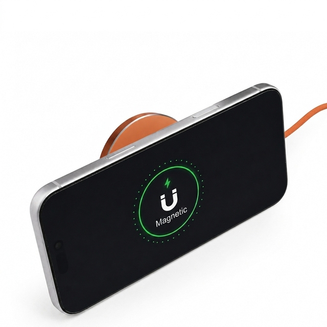 Magnetic 15W PD Type-C Fast Charging ABS Dock for Smartphones with Custom Logo-OEM/ODM Service