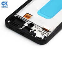 Écran LCD tactile numériseur Conka pour téléphone portable A34, 6,2 pouces, noir, certifié CE, garantie 2 ans