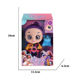 Poupée de dessin animé en vinyle PVC K-<span class=keywords><strong>pop</strong></span> Witcher Girls 5D Eye Strap Theme Music, jouet de 18 cm (7 pouces) - Product Image 2