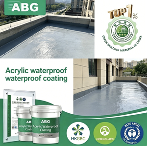 Revêtement acrylique anti-moisissure imperméable avec protection contre l'<span class=keywords><strong>humidité</strong></span>, revêtement mural résistant à l'eau pour <span class=keywords><strong>salle</strong></span> <span class=keywords><strong>de</strong></span> <span class=keywords><strong>bain</strong></span> et cuisine - Product Image 2