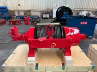 Treuil hydraulique à chute libre 8t 10t 13t 15t 20 tonnes pour tracteurs/foresterie/pêche en bateau/filet de pêche