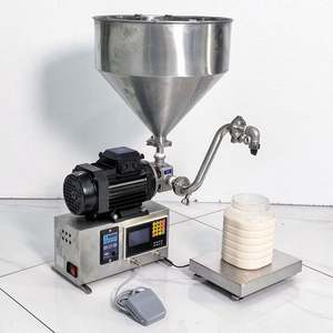 Machine de remplissage automatique pneumatique Yunqingtech pour confiture, beurre de cacahuète, pâte de haricots, sauce mangue-sésame, viandes hachées et pâtes de viande - Product Image 2