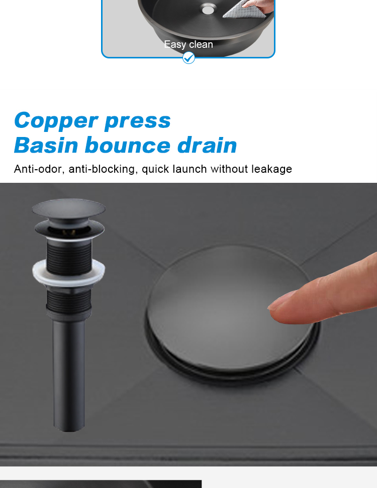 China Manufacturer Counter Top Simple Style Bathroom Sink Hotel Wash Basin
