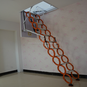 Échelle en aluminium pliante télescopique électrique avec un design moderne Capacité de charge de 300kg pour une utilisation en appartement - Product Image 5