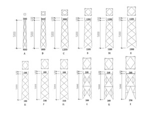OEM-torre de vigilancia forestal de acero galvanizado, protección contra rayos - Product Image 2