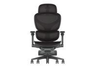 Chaise de bureau ergonomique en maille avec repose-pieds et accoudoirs 5D, dossier haut inclinable, vente en gros d'usine, prise en charge OEM/ODM