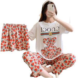 Chemise de nuit ample en maille douce pour femme, couleur unie, col rond, confortable pour le quotidien, robe de pyjama pour femme - Product Image 1