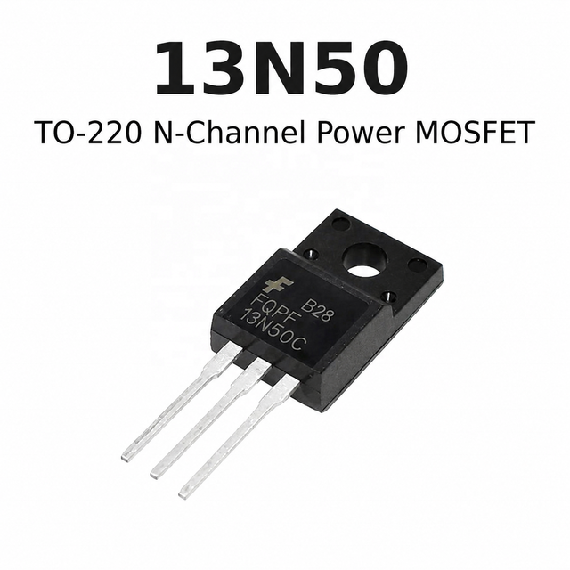 13N50 TO-220 N Channel MOSFET for Offline SMPS and LED Driver Repair