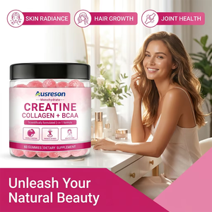 <span class=keywords><strong>Creatina</strong></span> y Colágeno Monohidrato Sin Azúcar, Proteína Matcha, Suplemento Muscular Pre-Entrenamiento, Gomitas de <span class=keywords><strong>Creatina</strong></span>, Colágeno y BCAA - Product Image 3