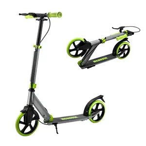 Mchoose özel renk 2 tekerlek Pro itme skuter 100% alüminyum PU özel Logo çocuk Scooter