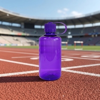 Bouteille d'eau Tritan personnalisée sans BPA, résistante à la chaleur, 500 ml, 1000 ml, avec couvercle pour le sport en extérieur – Vente directe