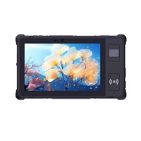 Nouvelle conception de tablette industrielle robuste Android 8 pouces, tablette PC industrielle IP67, prise en charge du NFC, du lecteur d'empreintes digitales et du scanner QR