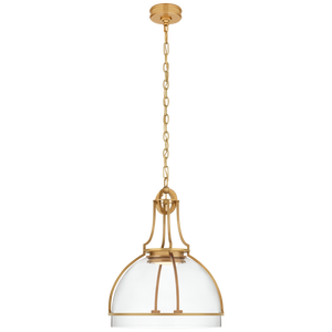 Высококачественный Простой Большой купольный подвесной светильник полукруглой формы полукруглое стекло для гостиной, спальни, столовой - Product Image 2