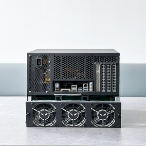 Bán Hot 9 Vịnh Micro ATX NAS trường hợp máy chủ <span class=keywords><strong>Mini</strong></span> Rack Enclosure với FAN COOLER đối với lưu trữ nhà máy tính để bàn PC Server đám mây riêng - Product Image 5