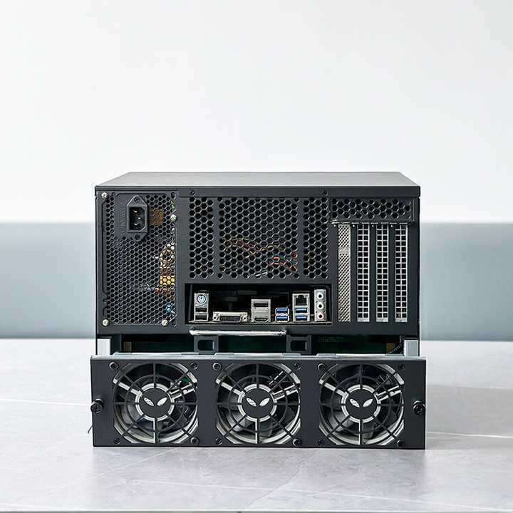 Mini Rack Enclosure for Home Storage - 9 Bays Micro ATX