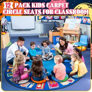 Tapis coussins de sol doux professeur préscolaire éducatif tapis de sol antidérapant enfants tapis cercle sièges pour la <span class=keywords><strong>classe</strong></span> - Product Image 6