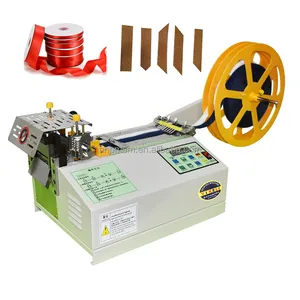 High Speed Round Rope Cutting Machine Excellent Paper Tape Cutting Machine Programmable Tape Ribbon Cutting Machine